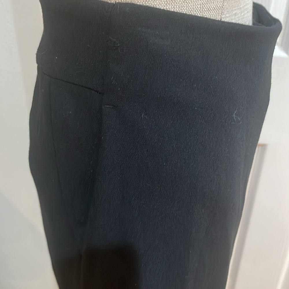 Ann Taylor loft black skort skirt shorts pockets black women’s size 0 - Picture 9 of 12